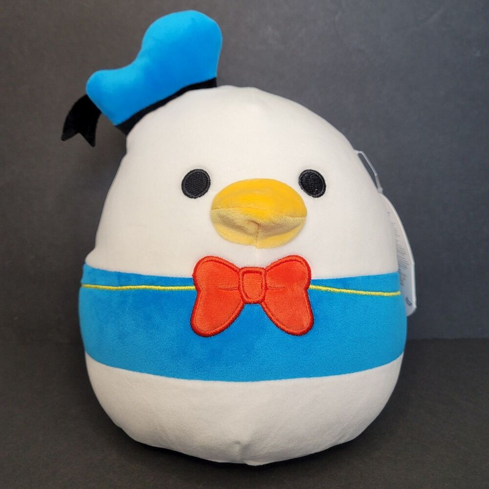 NWT Squishmallow Disney Donald Duck 8" Kellytoy Stuffed Animal